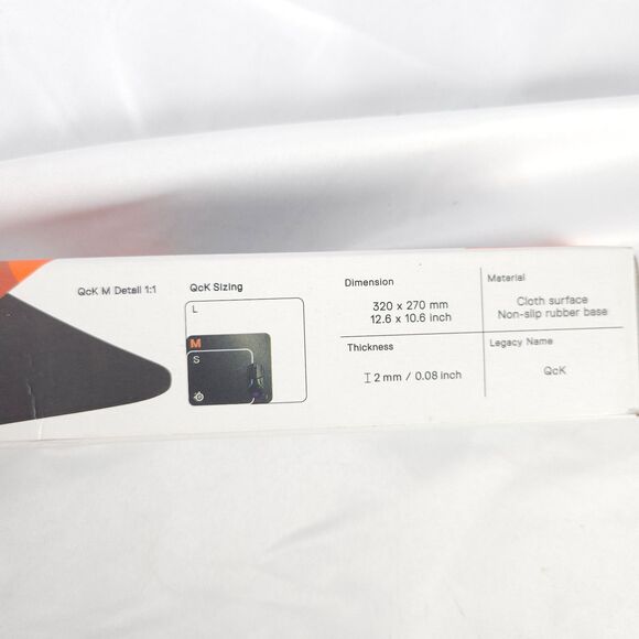 Steelseries Qck Gaming Mouse Pad - Medium Cloth - Optimized for Gaming Sensors - Picture 2 of 5